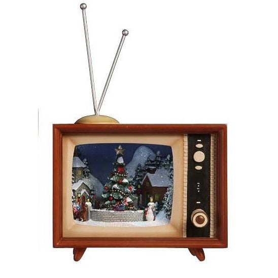 Horizontal Christmas TV Box - Icy Craft