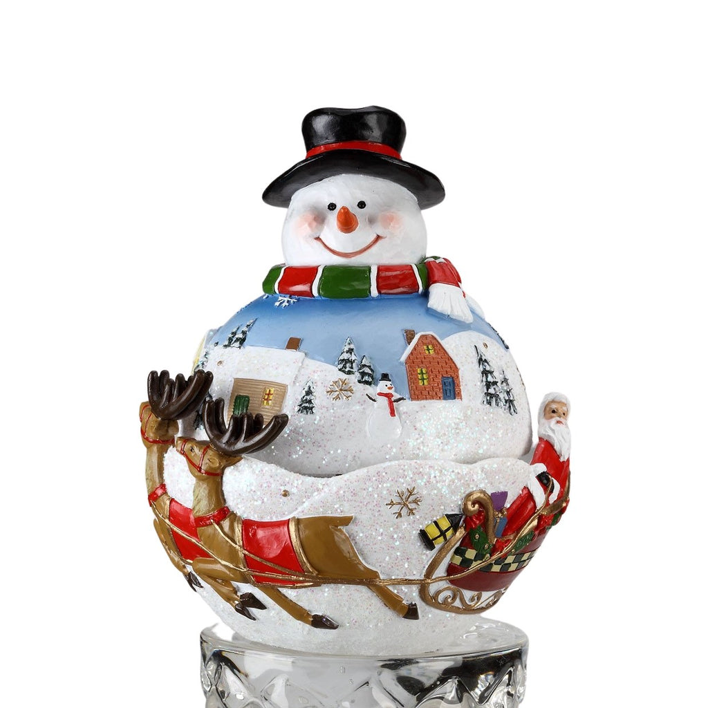 Folk-Style Snowman - Icy Craft