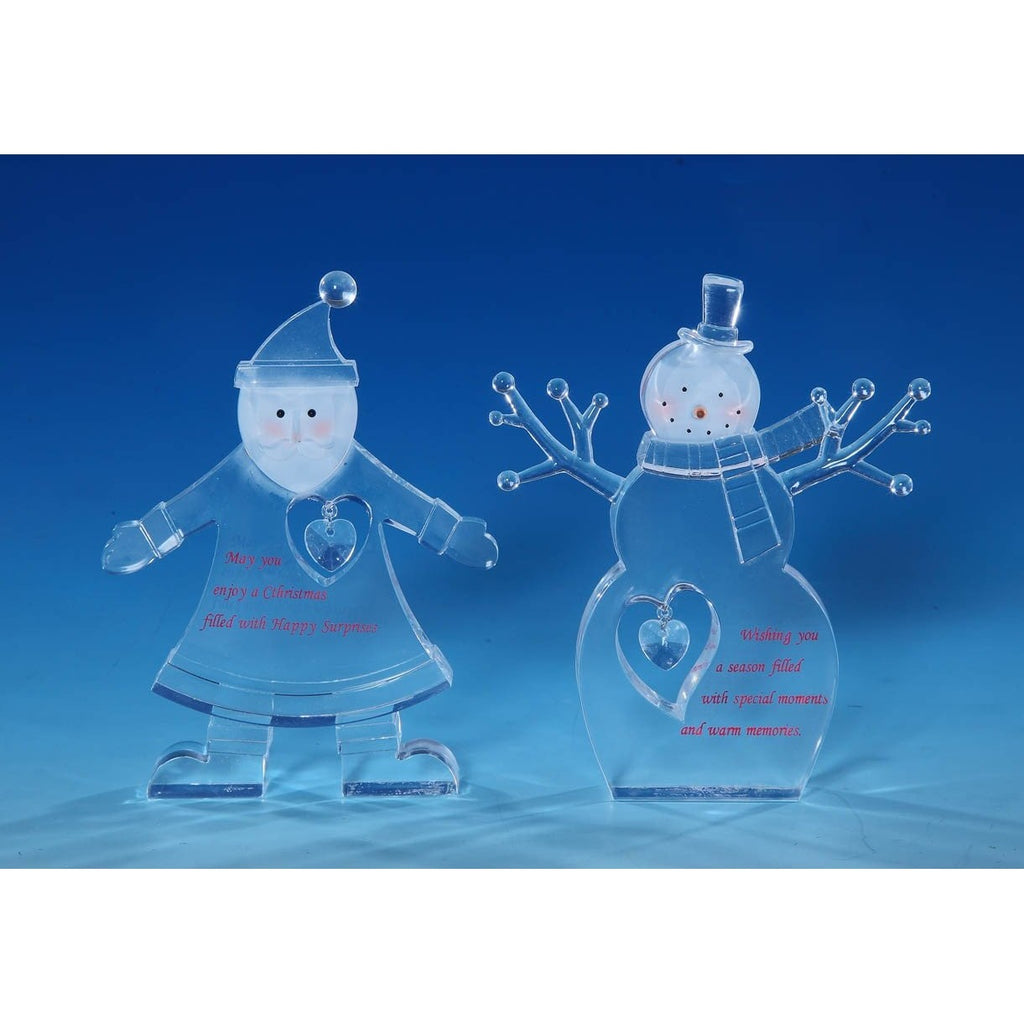 Inspirational Snowman/Santa - Icy Craft