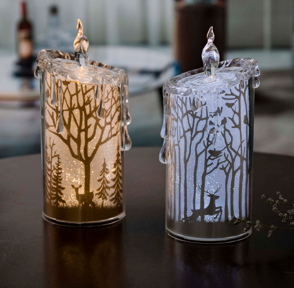 Gold & Silver Candle