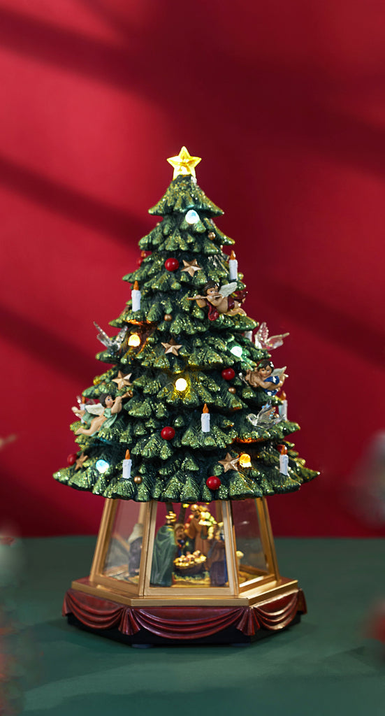 Christmas Tree w/Nativity