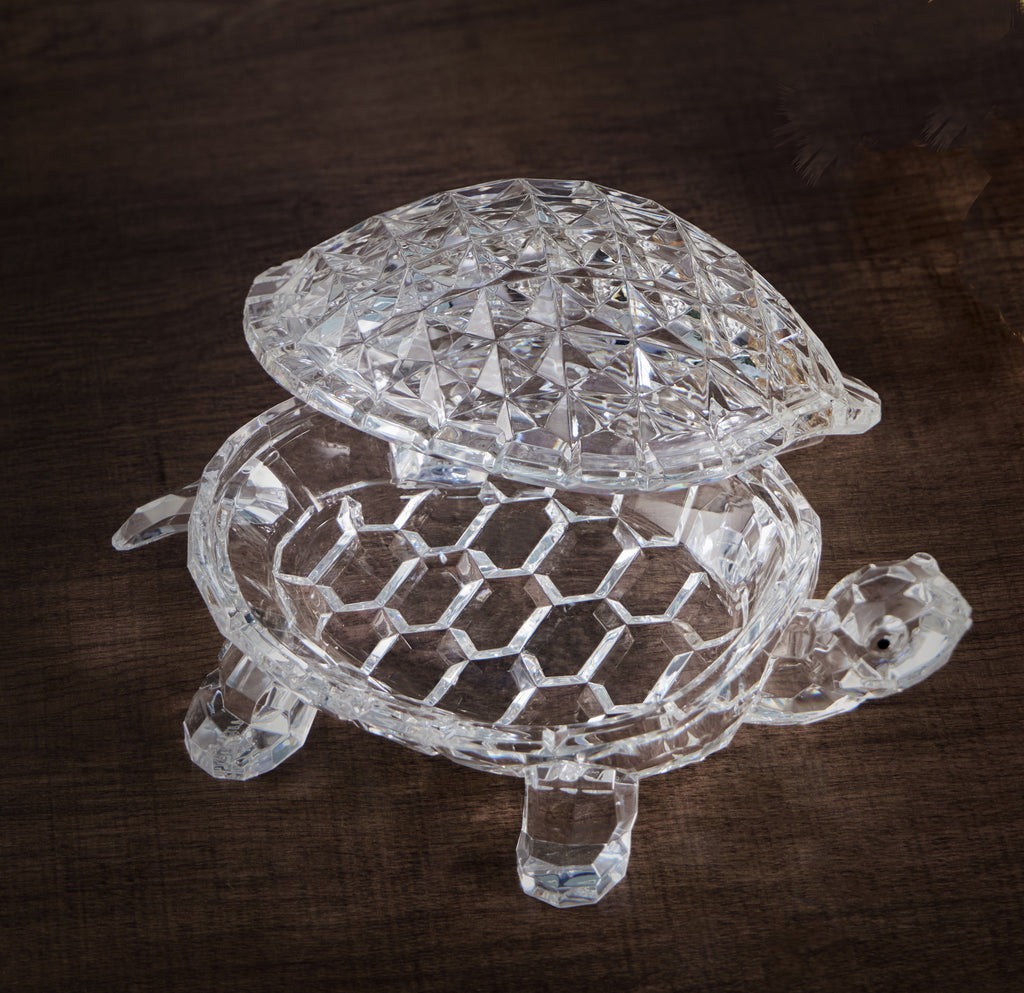 Large Turtle Dish with Lid