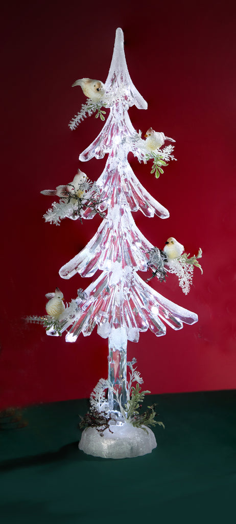 Winter Birds Christmas Trees