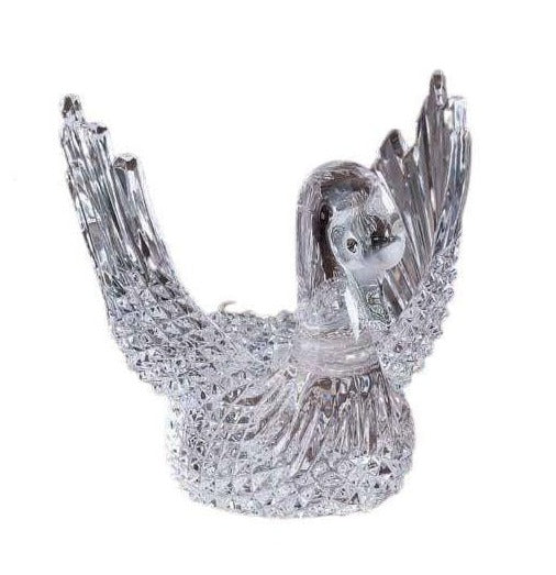 Diamond Cut Swan Jar - Icy Craft
