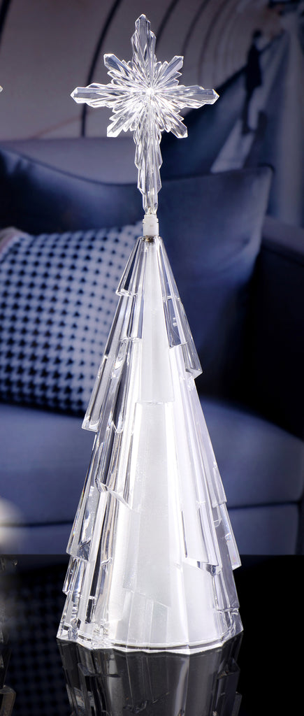 Christmas Tree with Revolving Star