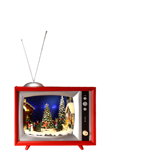 Christmas Tree Red TV
