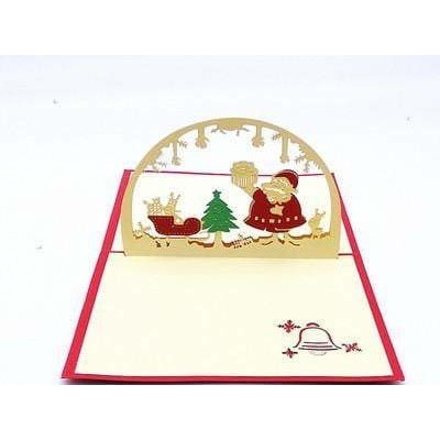 Christmas Dome Pop-Up Card - Icy Craft