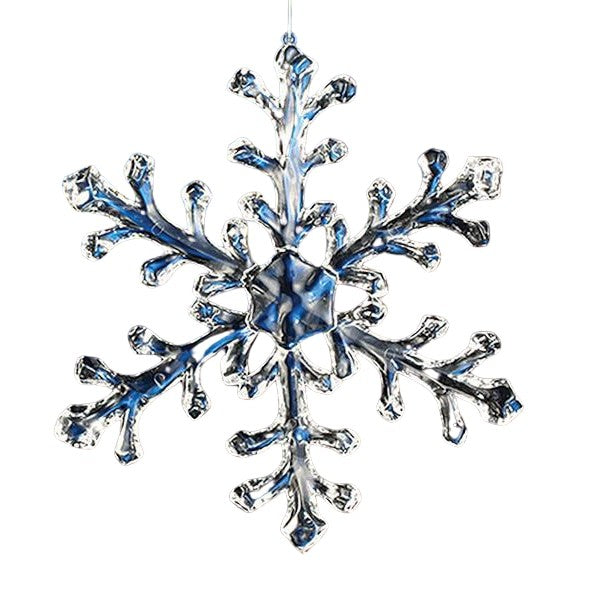 Lg. Snowflake Orn. - Icy Craft