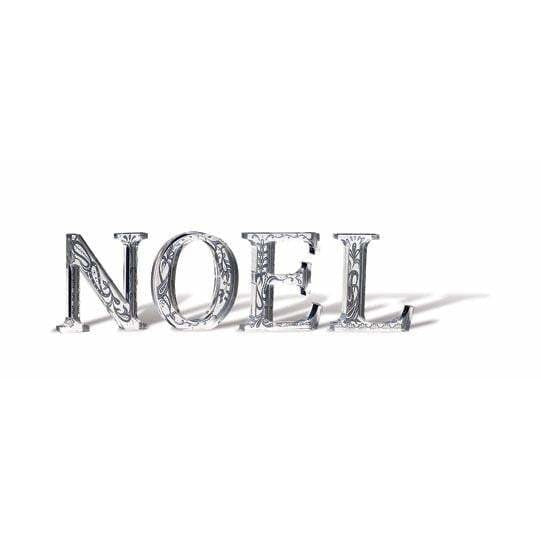 'NOEL' Flowery Pattern - Icy Craft