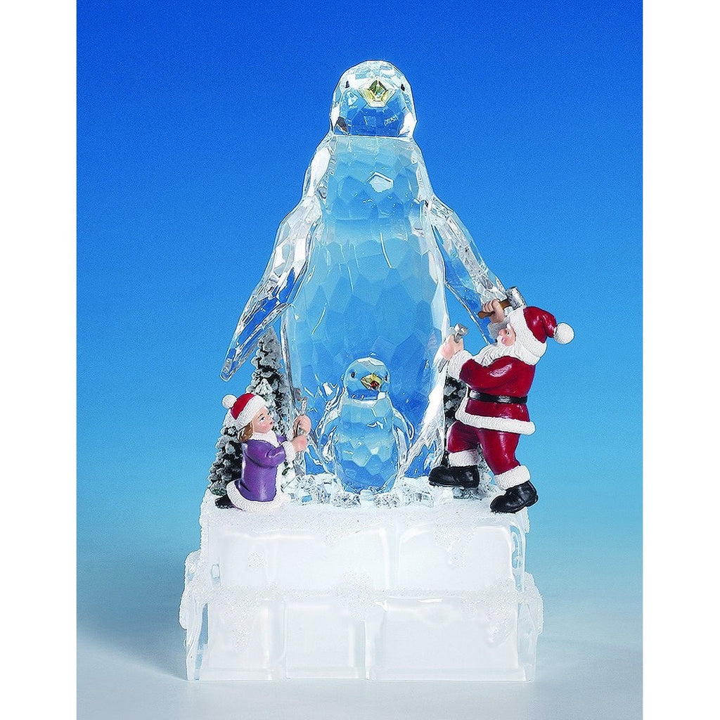 Penguin Ice Sculpture - Icy Craft
