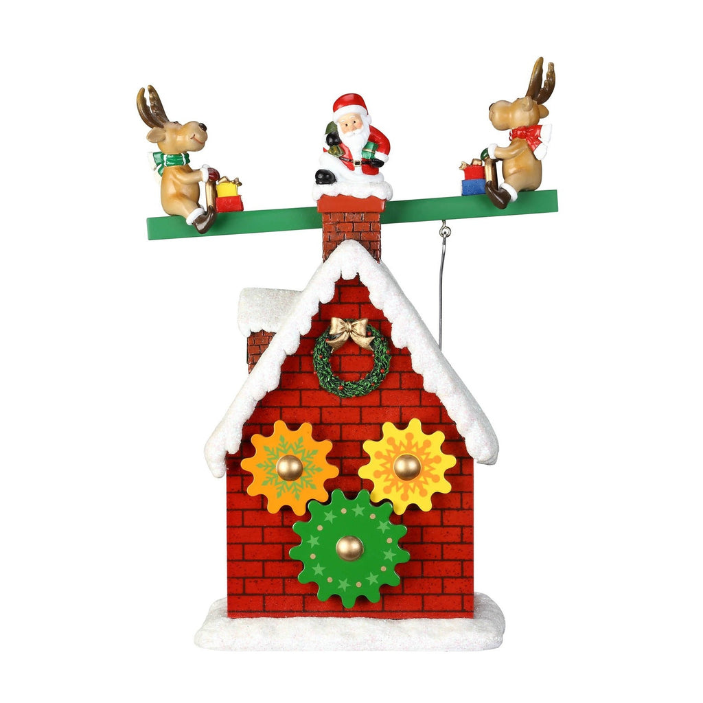 Santa & Reindeer Seesaw - Icy Craft