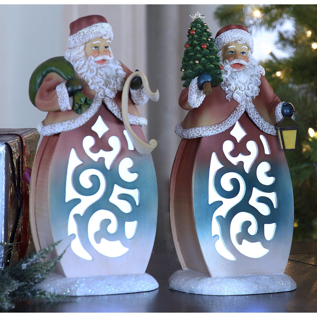Santa Scroll Lightbox - Icy Craft