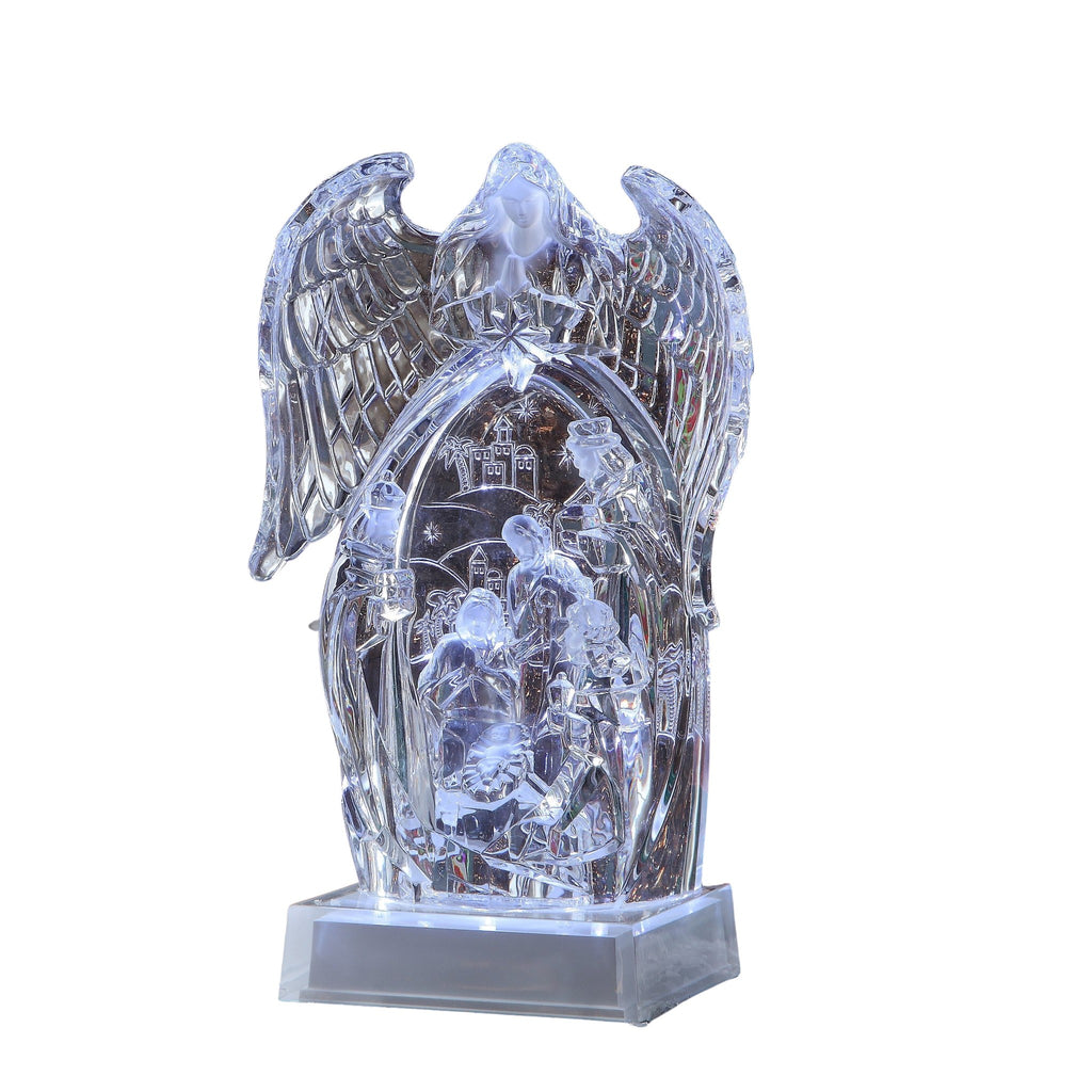 Winged Angel Nativity - Icy Craft