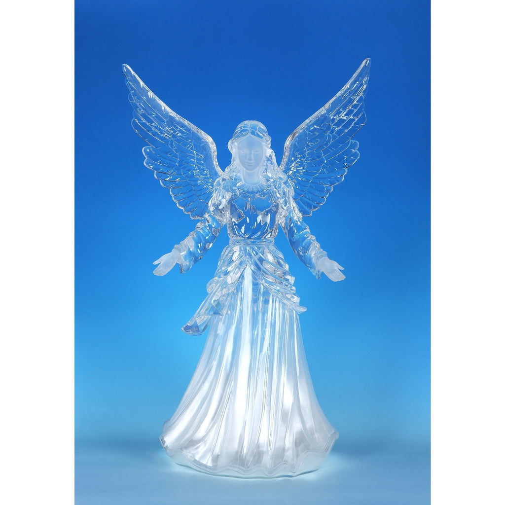Lg. Winged Angel with LED - Icy Craft