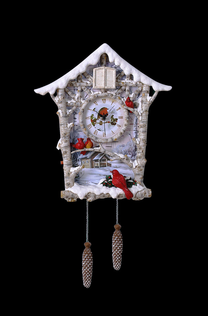 Cardinal Cuckoo Clock